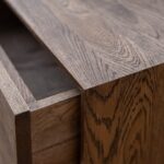 Szafka nocna dębowa wisząca dąb dymiony Sogno