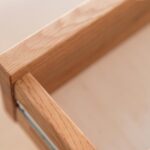 Dębowy Regał z Szufladami Lina