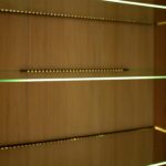 Witryna Dębowa Ryflowana Wysoka Przeszklona – Castoro 72