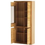 Witryna Szklano-Drewniana Nowoczesna – Castoro 73