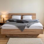 Łóżko Dębowe w Nowoczesnym Stylu Elona A