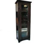 Wąska Witryna z Drewna FELIX