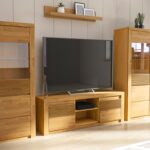 Szafka RTV Dębowa 160 cm – Castoro 44