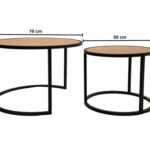 Zestaw Stoliki Nowoczesne Industrialne – Loft