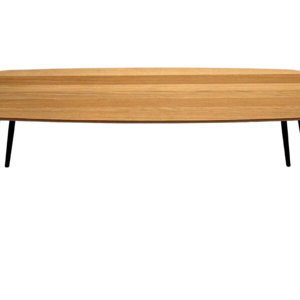 Stolik Drewniany Geometryczny z Masą Formy – Linaro 05