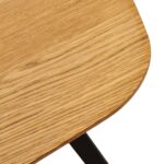 Stolik Drewniany Geometryczny z Masą Formy – Linaro 05