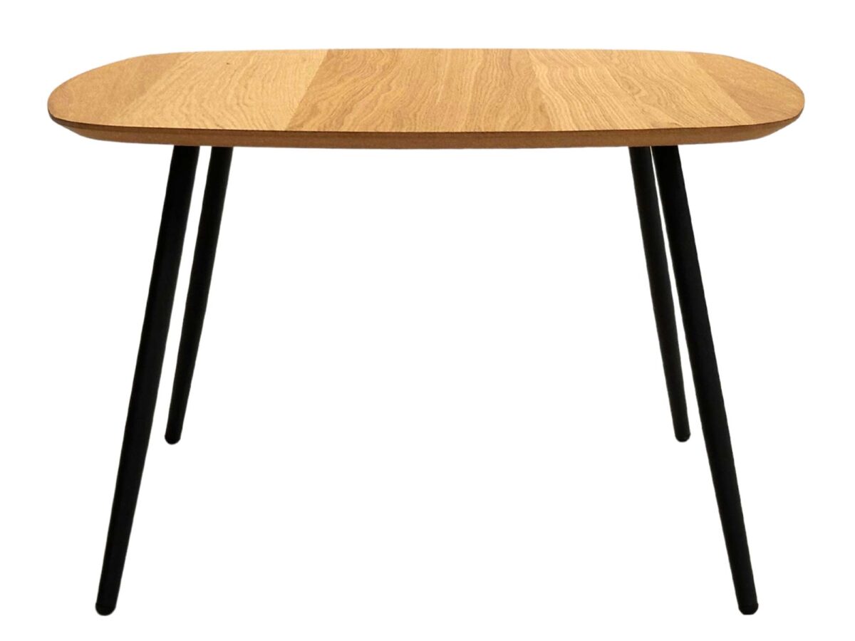 Stolik Drewniany Nowoczesny z Geometryczną Formą – Linaro 03