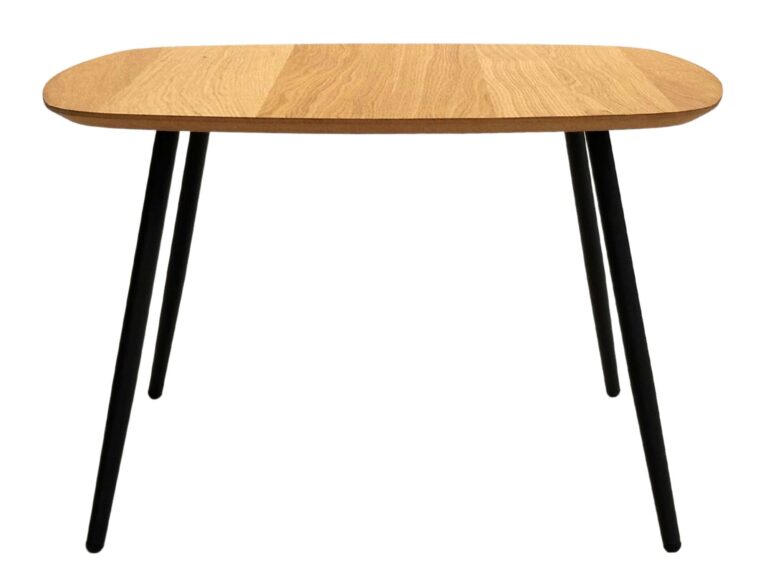 Stolik Drewniany Nowoczesny z Geometryczną Formą – Linaro 03