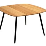 Stolik Drewniany Nowoczesny z Geometryczną Formą – Linaro 03