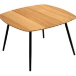 Stolik Drewniany Nowoczesny z Geometryczną Formą – Linaro 03