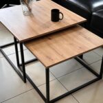 Stolik Kwadratowy 2 w 1 – Loft