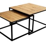 Stolik Kwadratowy 2 w 1 – Loft