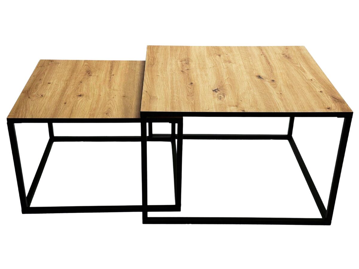 Stolik Kwadratowy 2 w 1 – Loft