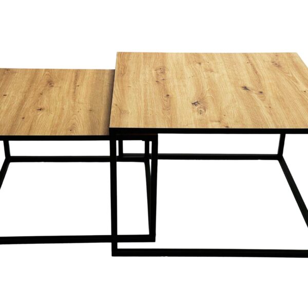 Stolik Kwadratowy 2 w 1 – Loft