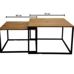 Stolik Kwadratowy 2 w 1 – Loft