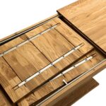 Ława Drewniana Rozkładana z Dolną Półką – Taverno