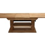 Ława Drewniana Rozkładana z Dolną Półką – Taverno