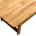 Ażurowy Stolik Drewniany z Podnoszonym Blatem – Velnero