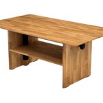 Stolik Dębowy z Podnoszonym Blatem Nowoczesny – Taverno