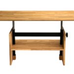 Stolik Dębowy z Podnoszonym Blatem Nowoczesny – Taverno