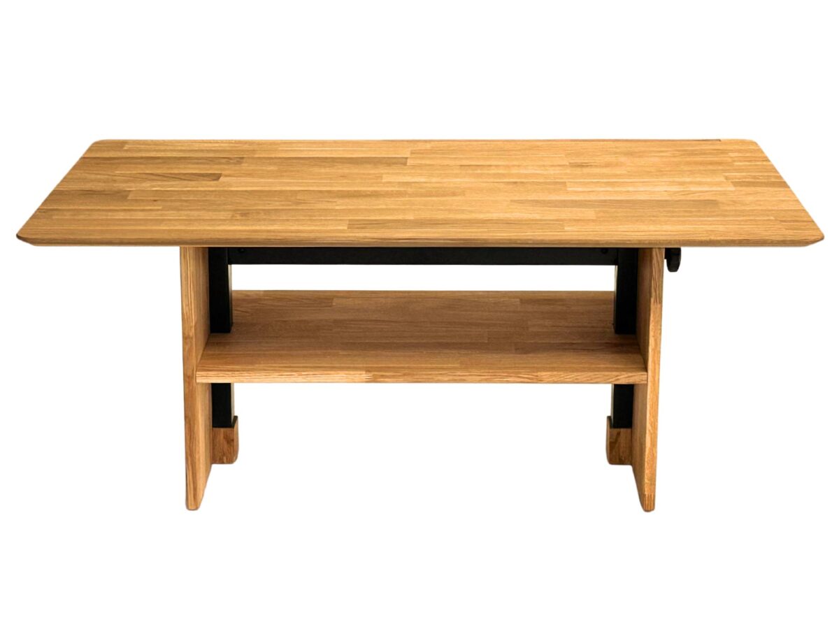 Stolik Dębowy z Podnoszonym Blatem Nowoczesny – Taverno
