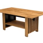 Stolik Podnoszony z Lamelami Dębowy – Taverno