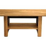 Stolik Podnoszony z Lamelami Dębowy – Taverno