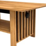 Stolik Podnoszony z Lamelami Dębowy – Taverno