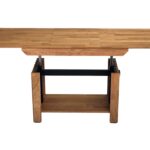 Ława Dębowa z Lamelami i Podnoszonym Blatem – Taverno