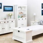 Drewniany Regał z Szafkami MENDOZ