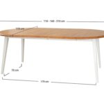 Praktyczny klasyczny sosnowy stół Ingrid