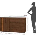 Klasyczna nowoczesna dębowa komoda Essentia