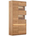 Witryna 2D Prawa - Design Dębowy Sekwana