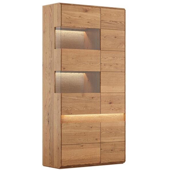 Lewa Witryna 2D - Nowoczesny Dąb Sekwana