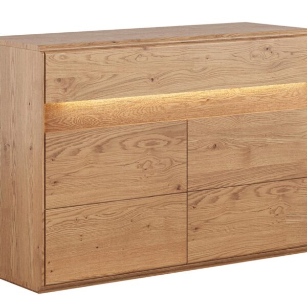 Komoda 1.2 - Styl Nowoczesny Dąb Sekwana
