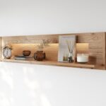 Mała Półka Wisząca - Dąb Olejowany Sekwana