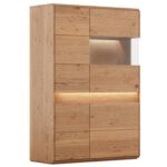 Witryna 2D Niska Prawa - Dąb Elegancki Sekwana