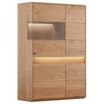 Niska Witryna 2D Lewa - Olejowany Dąb Sekwana