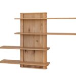 Półki Wiszące - Design Dębowy Sekwana