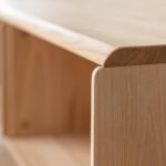 Ława z Szufladą - Elegancki Dąb Sekwana