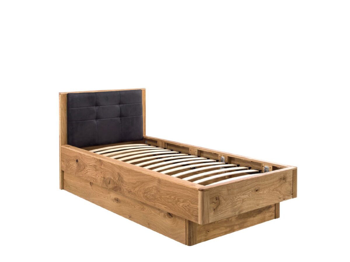 Łóżko Maseri 90x200 z Pojemnikiem i Stelażem