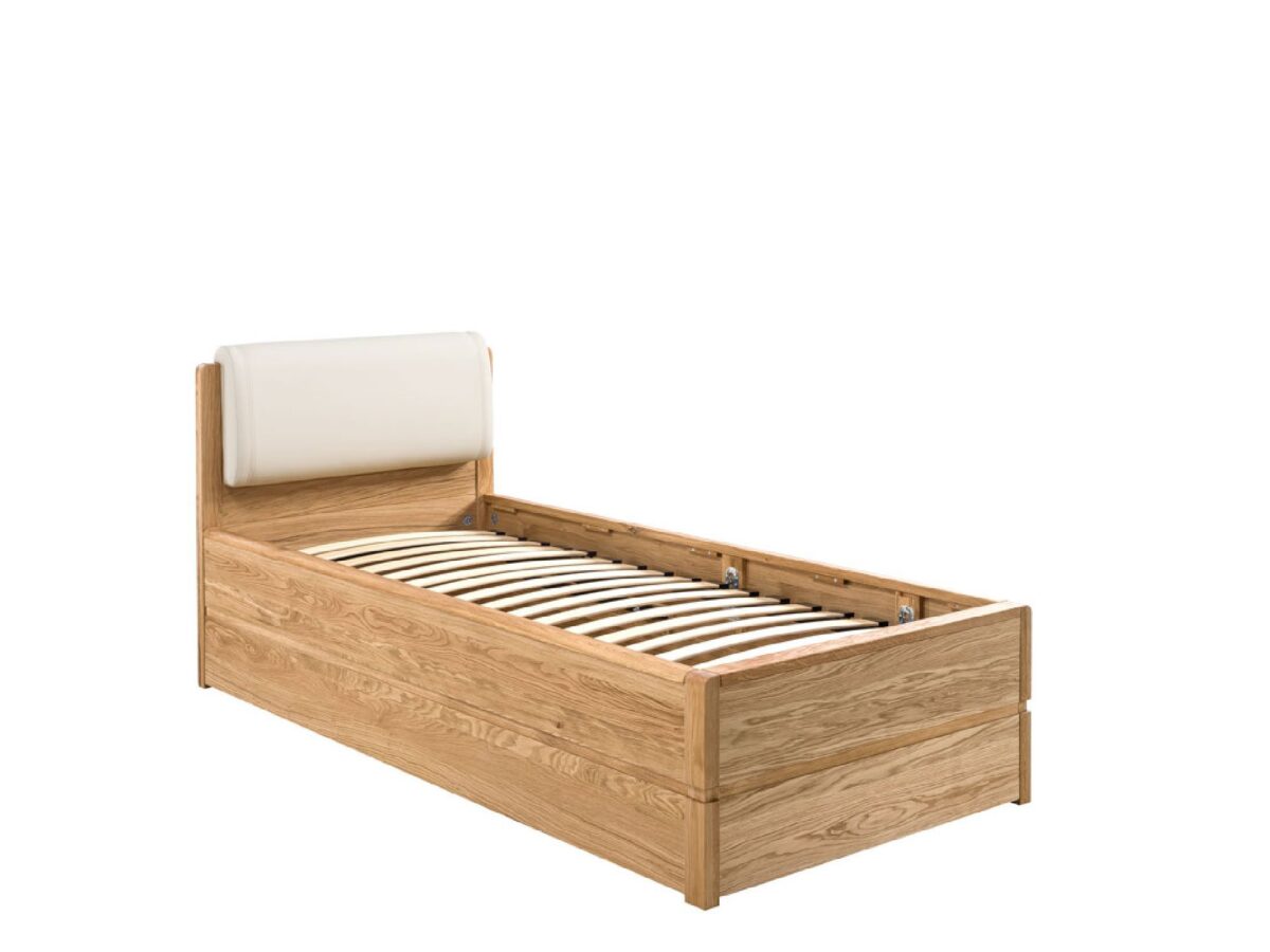 Drewniane Łóżko Seto 90x200 - Idealne do Nowoczesnej Sypialni