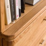 Witryna Słupek Niska do Salonu Lewa Maseri