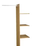 Regał Wewnętrzny Maseri: 3 Półki + Drążek