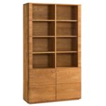 Regał Drewniany Duży na Książki Maseri