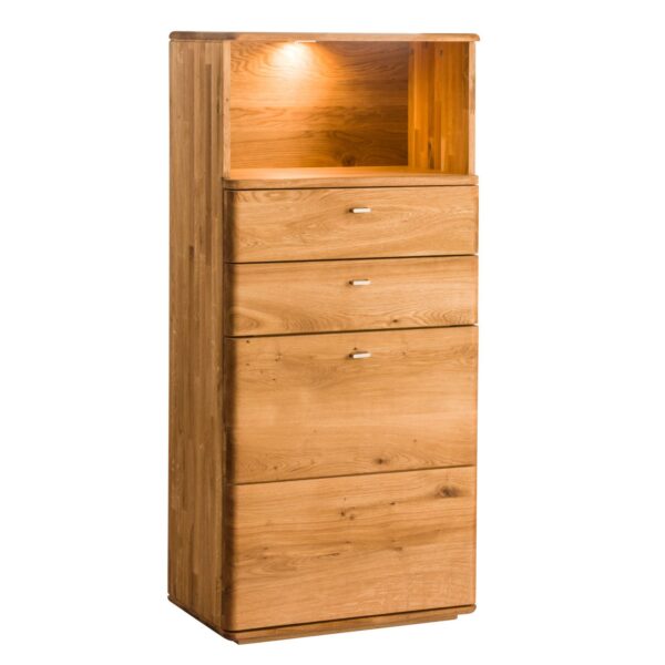 Regał Niski Słupek z Szufladami Maseri