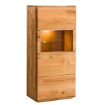 Witryna Słupek Niska do Salonu Prawa Maseri