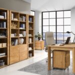 Regał Drewniany Duży na Książki Maseri