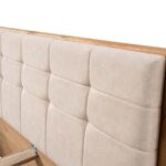 Łóżko dębowe z pojemnikiem Maseri 160