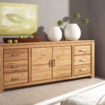 Duża dębowa komoda Akita